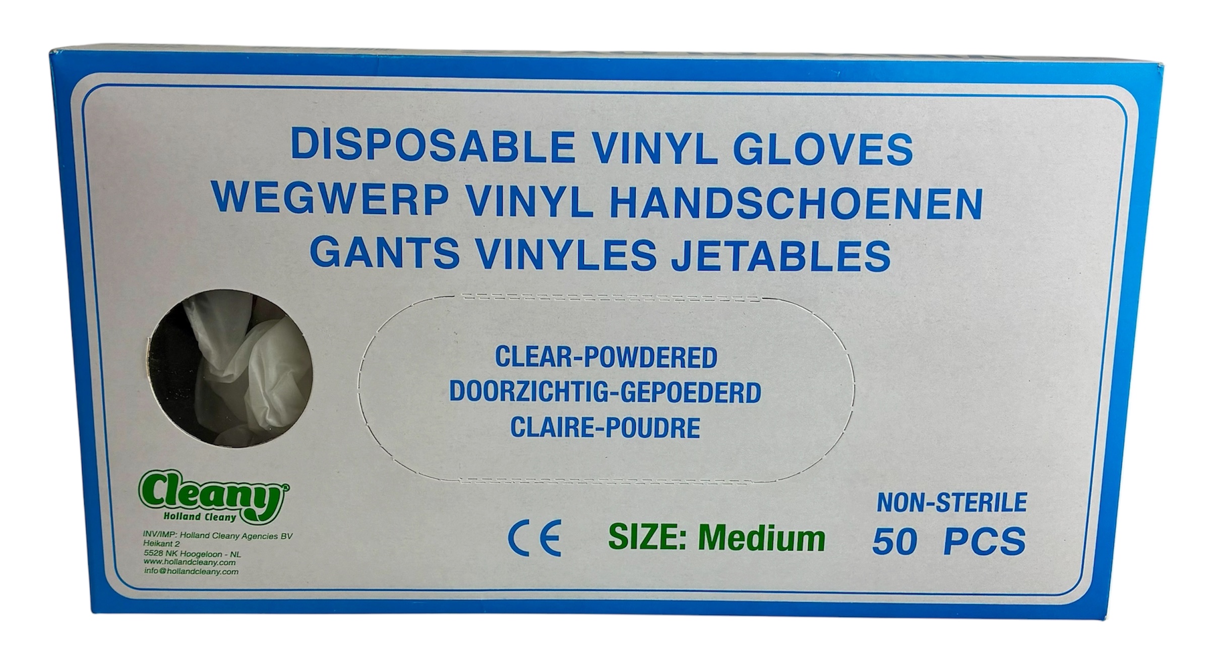 gants vinyl-50 medium